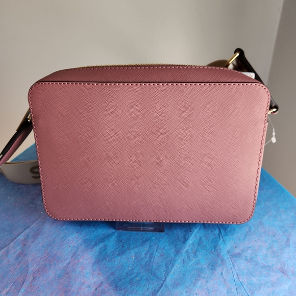 Michael Kors Rose Jet Set Crossbody NWT - Picture 4 of 8